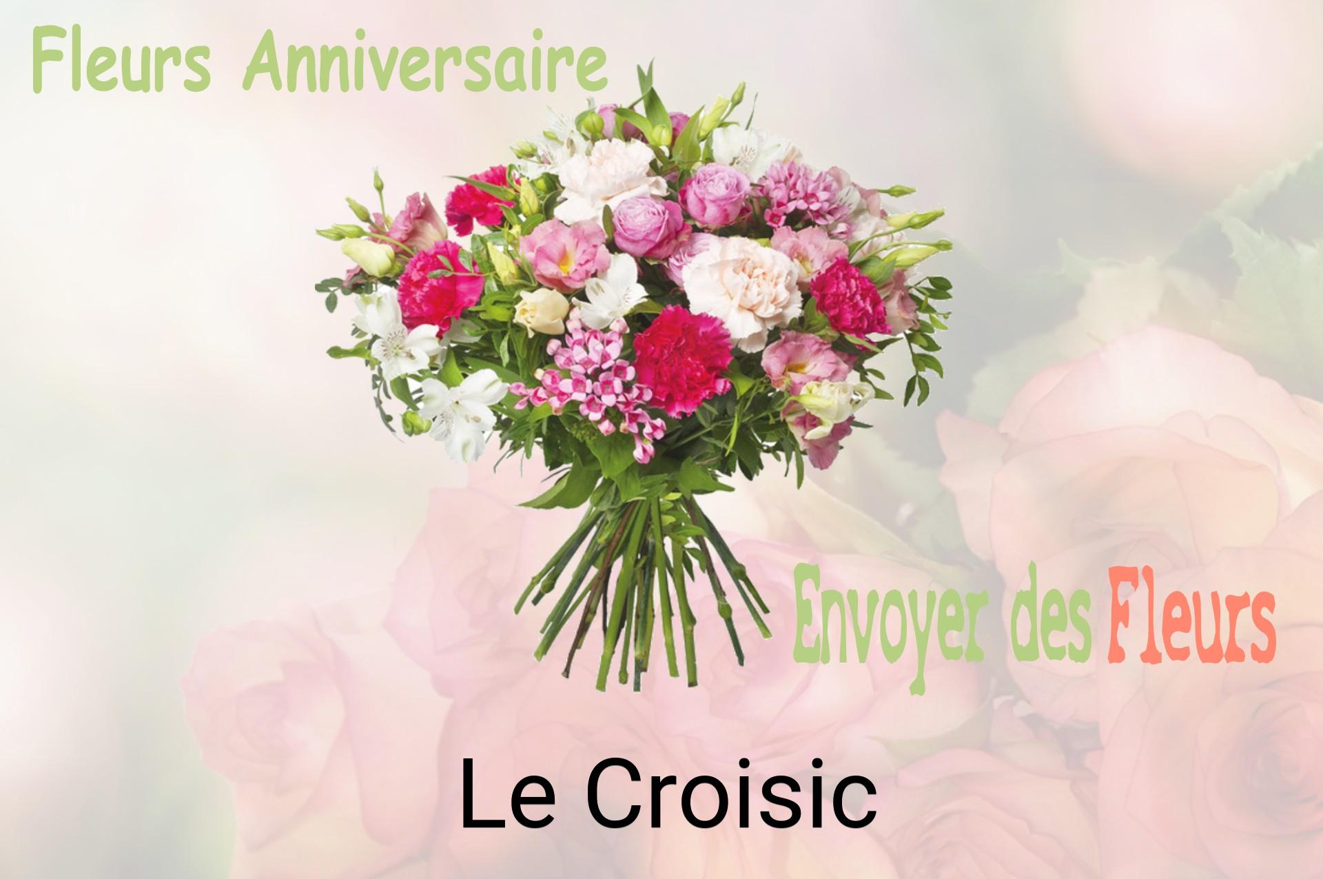 Bouquet de fleurs d’anniversaire livré à Le Croisic